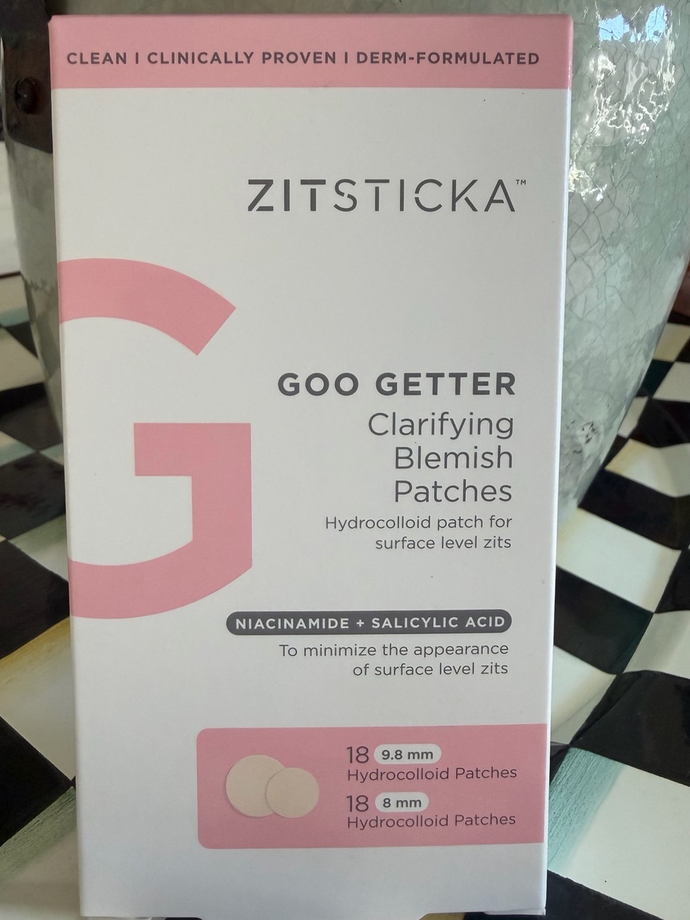 Goo Getter Clarifying Blemish Patches — Pink